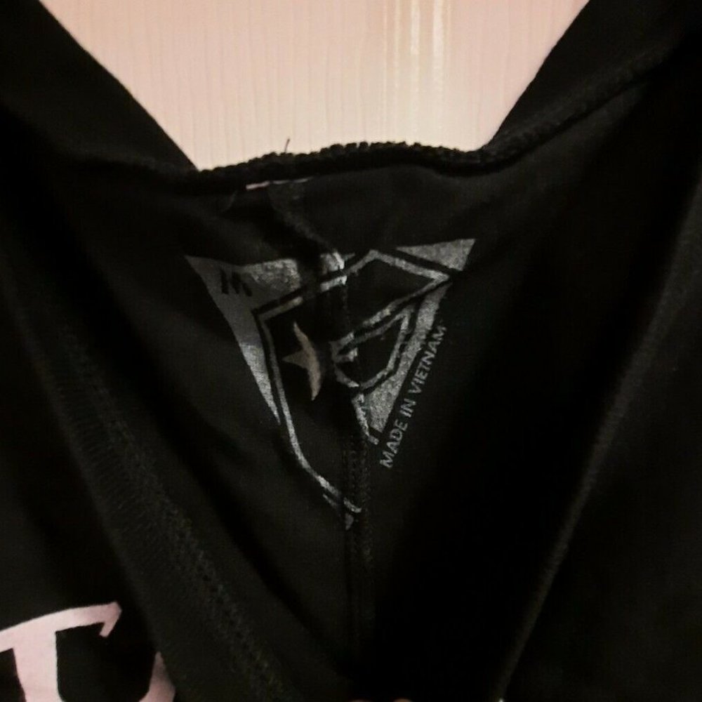 NWT Famous Stars & Straps ETERNAL CROSSES Flowy Long Sleeve Top Black M Jr - Picture 4 of 6